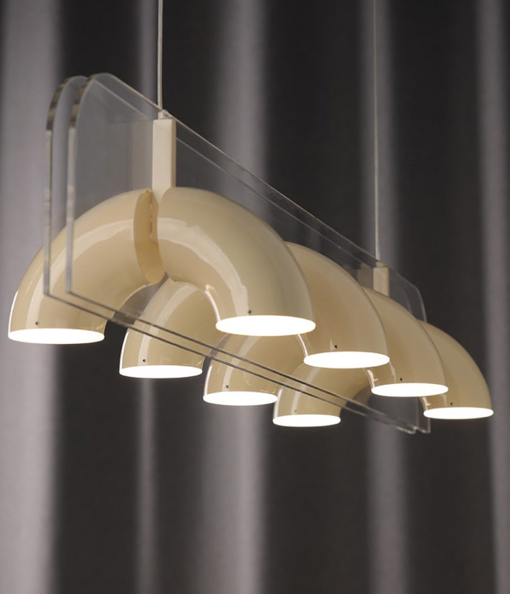 데이라 4등 20W, 8등 40W 식탁등 색변환 식탁전등 3Color